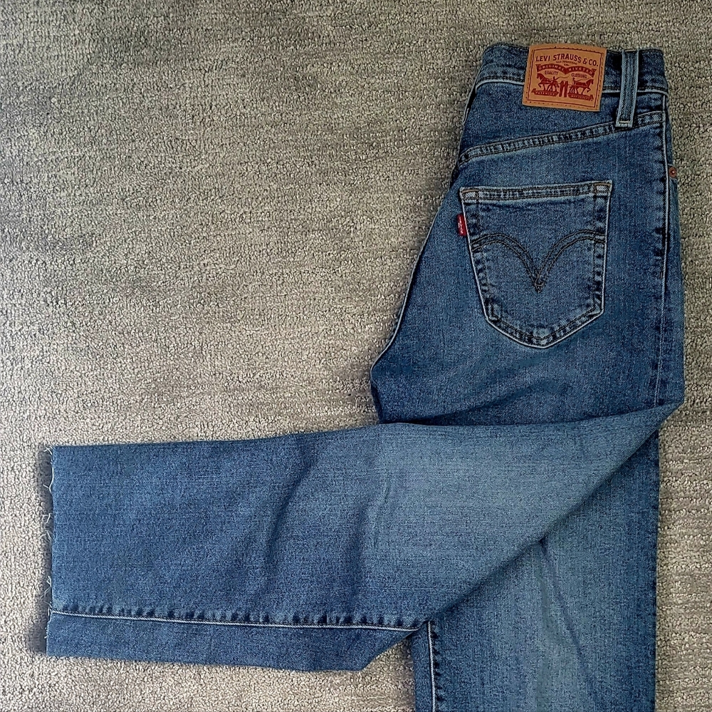 LEVI Ribcage Straight Jeans W26xL26